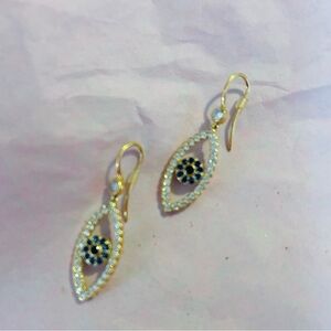 Sonia Bitton Evil Eye Earrings